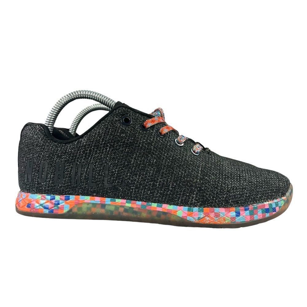 Nobull‎ Heather Black Pixel Trainers Size M7.5 W9